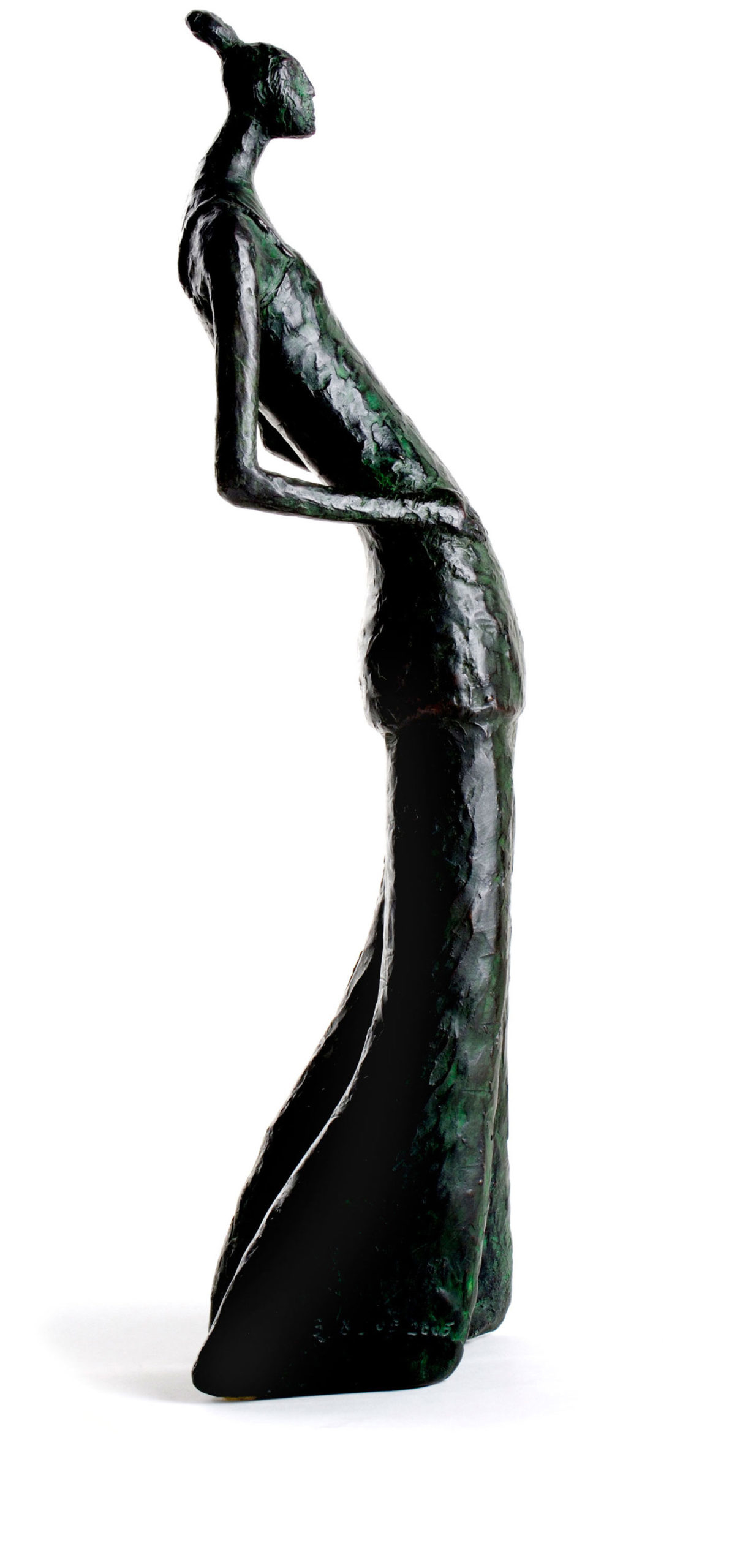 Miss trendy by French sculptor Val - Valérie Goutard - with Sculptureval