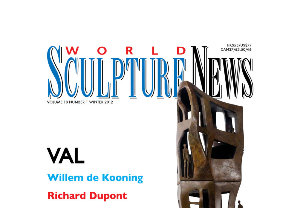 Publications, medias and videos about French sculptor Val - Valérie Goutard - with Sculptureval