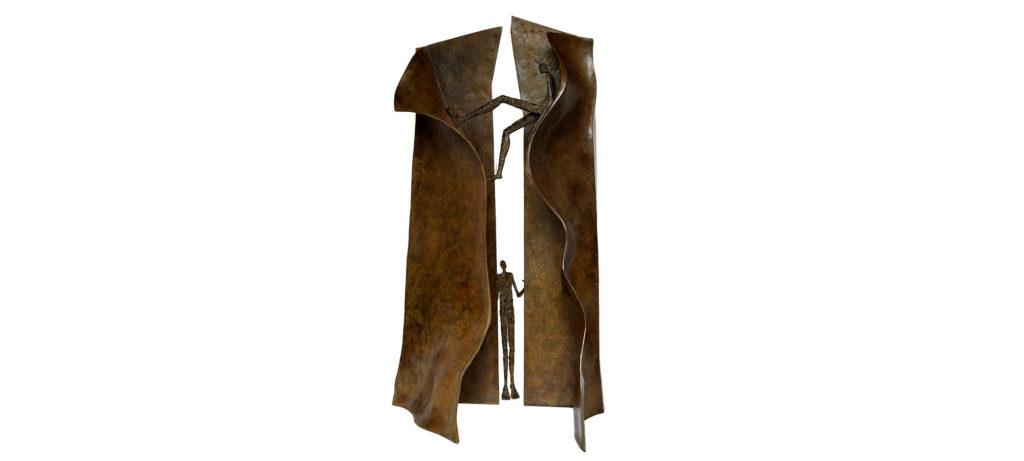 Hide & seek II de la sculpteure française Val – Valérie Goutard – avec Sculptureval