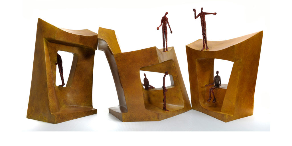 Home-sweet-home by French sculptor Val - Valérie Goutard - with Sculptureval