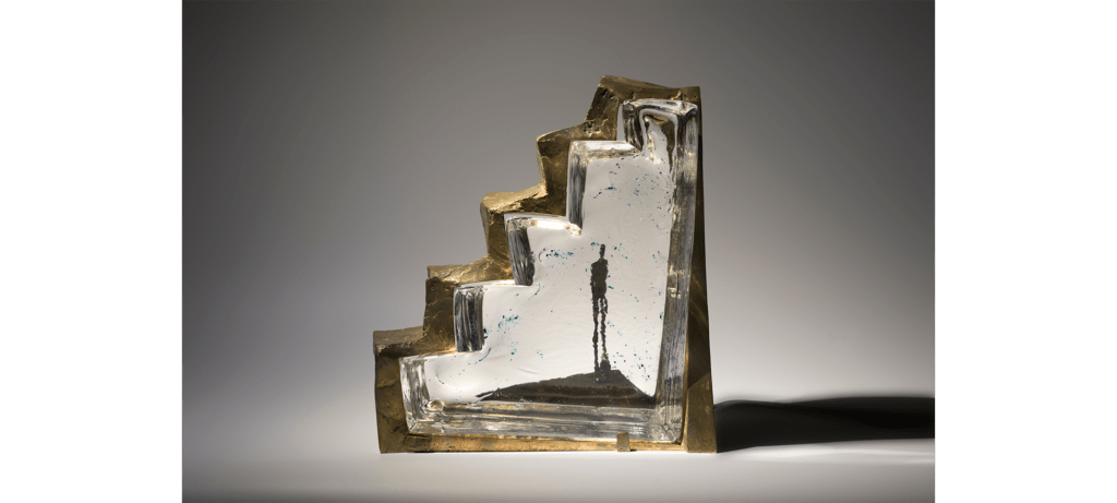 Illusion de la sculpteure française Val – Valérie Goutard – avec Sculptureval & les maîtres verriers Murano