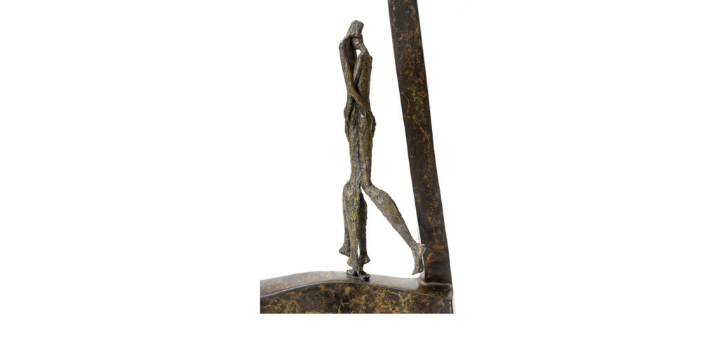 Tango de la sculpteure française Val – Valérie Goutard – avec Sculptureval