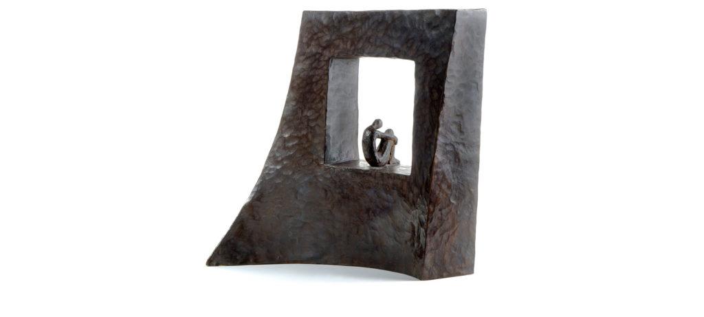 Window de la sculpteure française Val – Valérie Goutard – avec Sculptureval